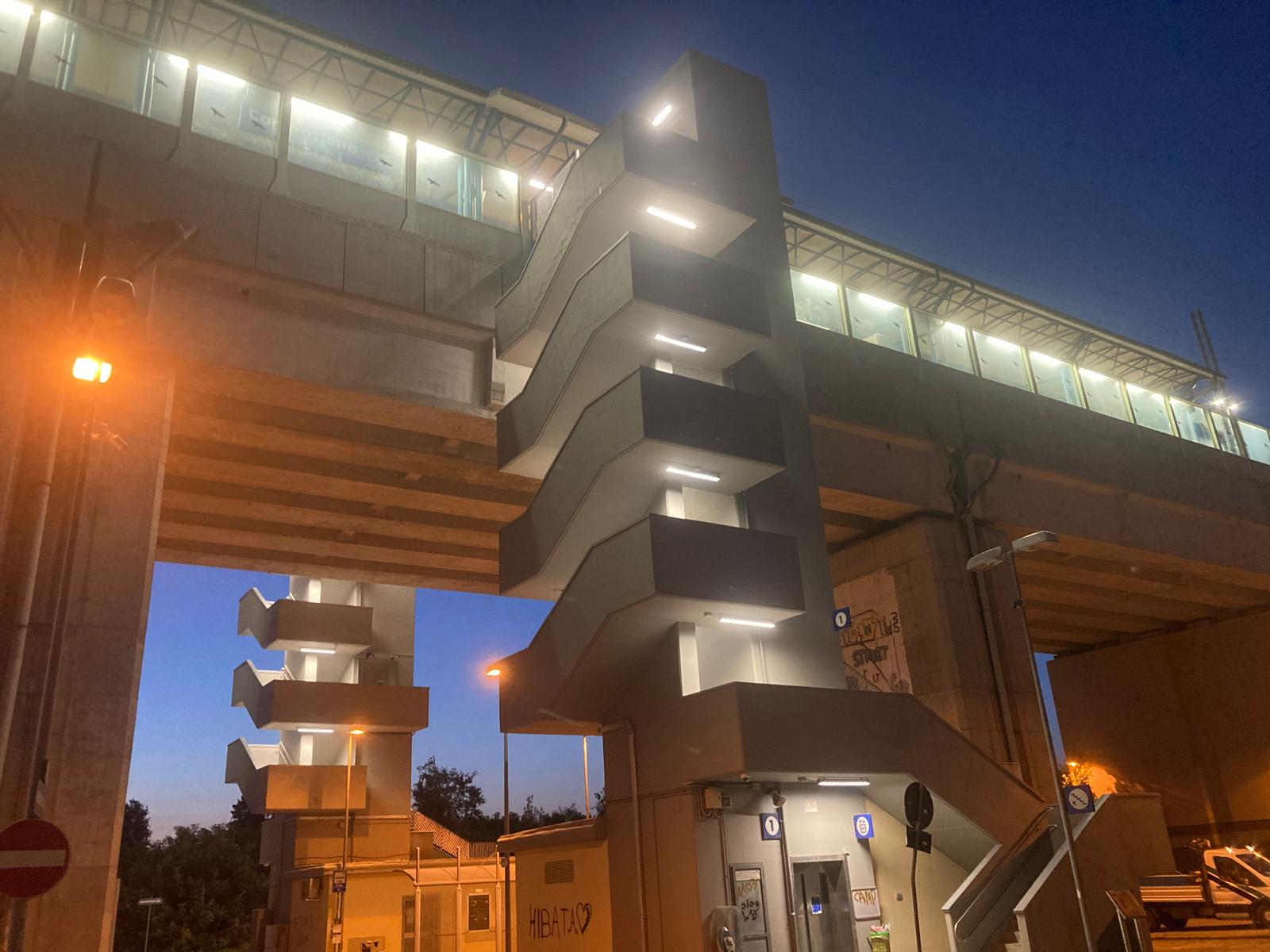 Illuminazione Stazione di Camposanto 309