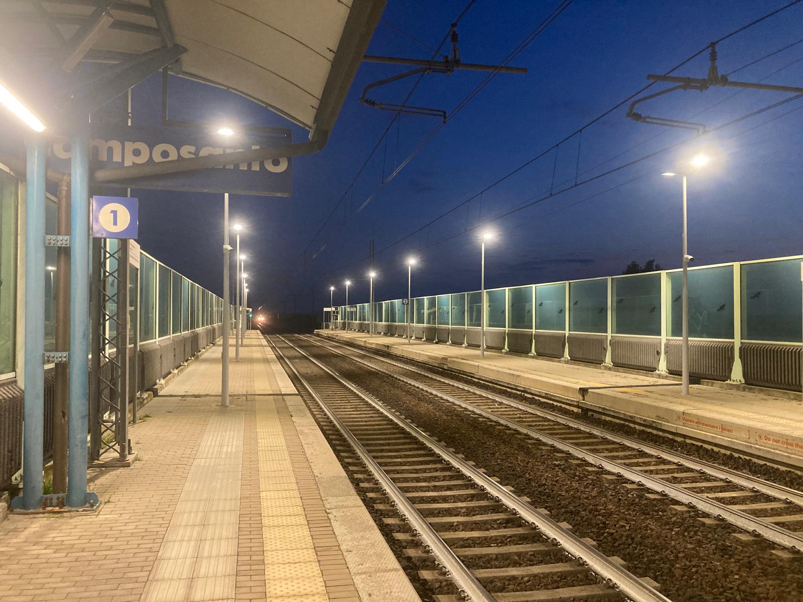 Illuminazione Stazione di Camposanto 307